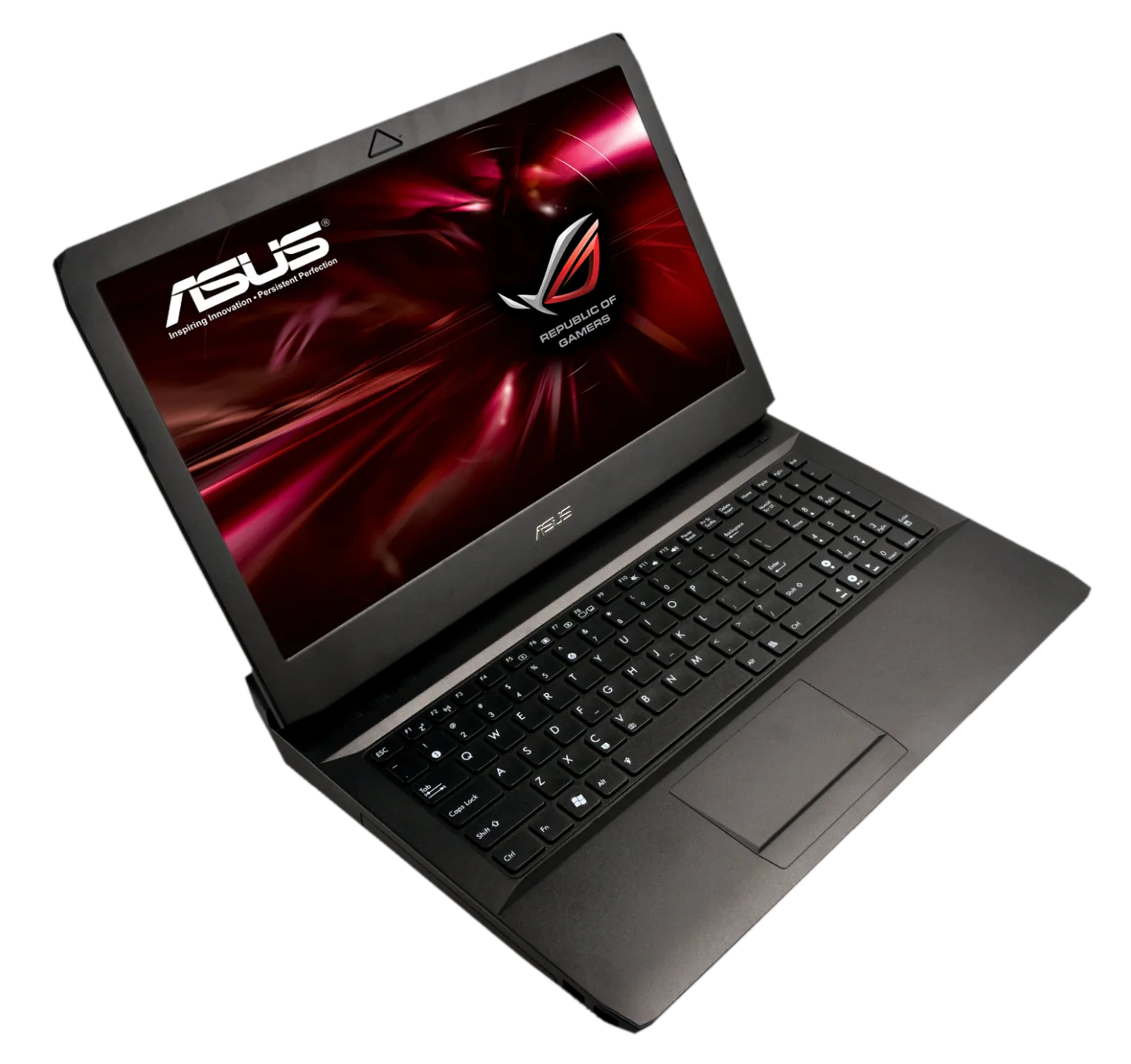 Laptop gamer ASUS ROG con teclado retroiluminado