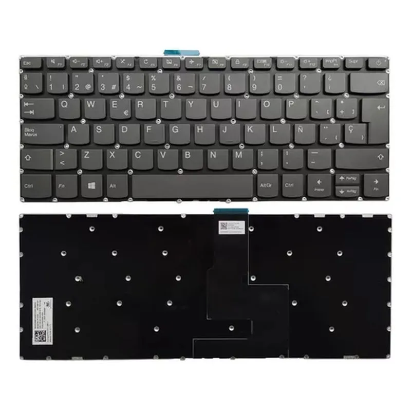 TECLADO LENOVO LE_320-14ISK, CON BOTON DE ENCENDIDO,NEGRO