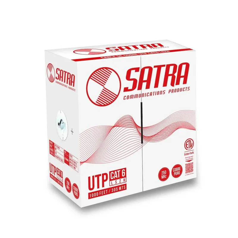 CABLE DE RED SATRA CAT 6 INTERIOR