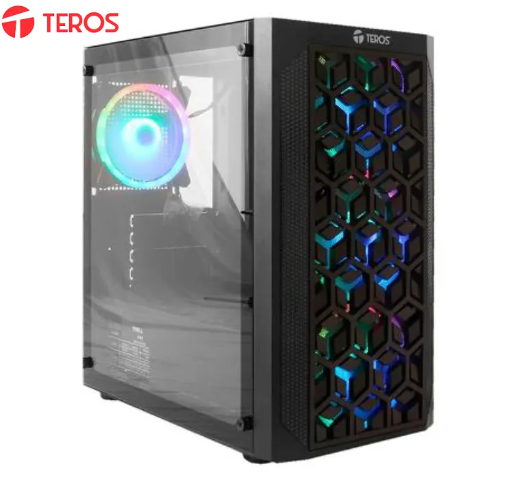 CASE GAMER TEROS TE-11412N, Micro ATX, 450W