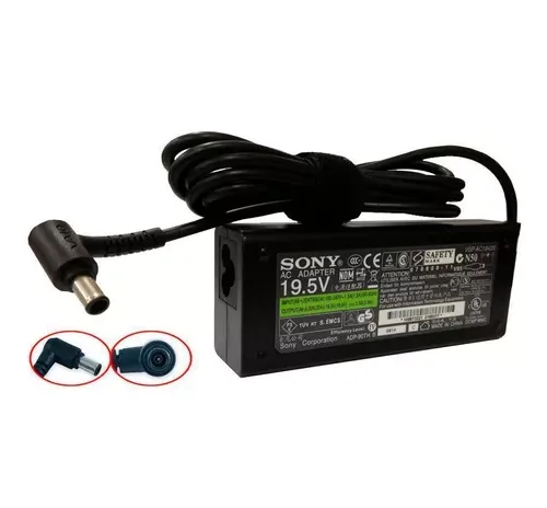 CARGADOR SONY 19.5V. 3.9A. 76W. 6.5X4.4 MM