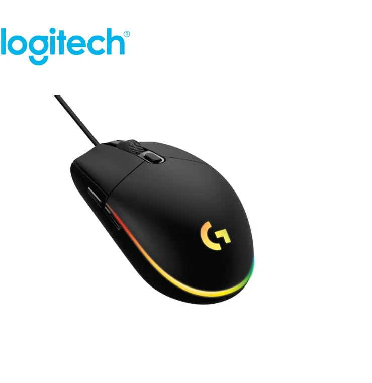 MOUSE LOGITECH G G203 GAMER RGB 8000 DPI