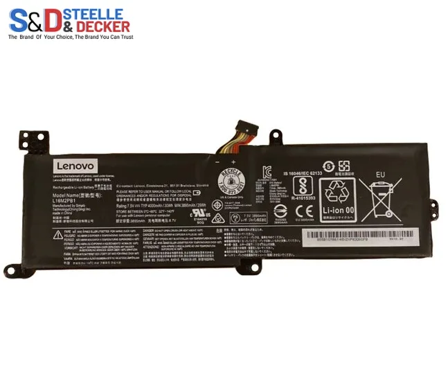 BATERIA LENOVO LE_L16M2PB1/L17L2PF1, 7.5V 4000mAH/30W, 2 CELDAS