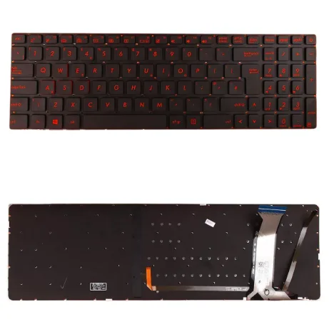 TECLADO ASUS AS_N551J/GL752V ILUMINADO TECLAS ROJAS
