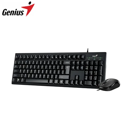 KIT GENIUS KM-100SE TECLADO Y MOUSE USB