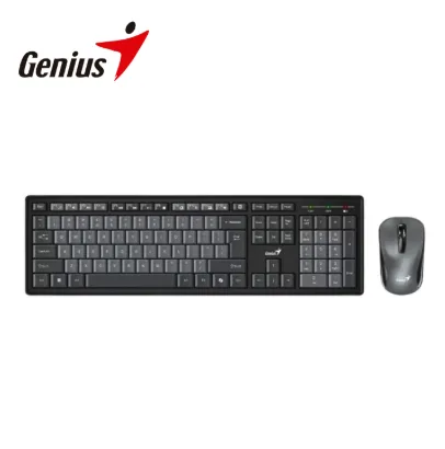 KIT GENIUS KM-8200 AI TECLADO Y MOUSE INALAMBRICO