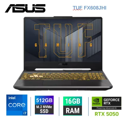 LAPTOP ASUS TUF CORE I7 14650HX, 16GB, 1TB, SSD, RTX 5050 8GB, 16"