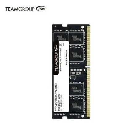 MEMORIA SoDIMM TEAM GROUP 8GB DDR4 3200 MHZ