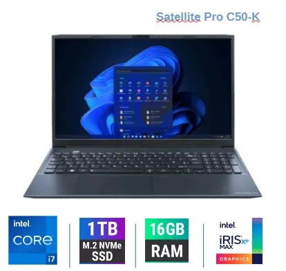 LAPTOP DYNABOOK SATELLITE PRO C50-K, CORE I7, 16GB, 1TB, WINDOWS 11 PRO