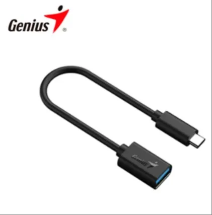 ADAPTADOR GENIUS ACC-C2AC USB-C A USB-A CABLE DE 20CM